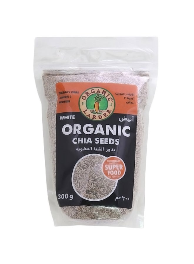 Organic Larder White Organic Chia Seeds 300g - Image 1