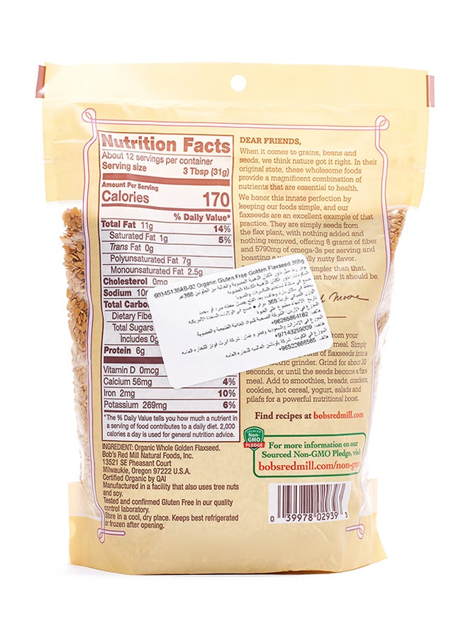 Bob's Red Mill Whole Golden Flax Seeds 368grams - Image 2