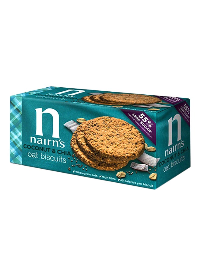Nairn's Coconut And Chia Oat Biscuits 200grams 