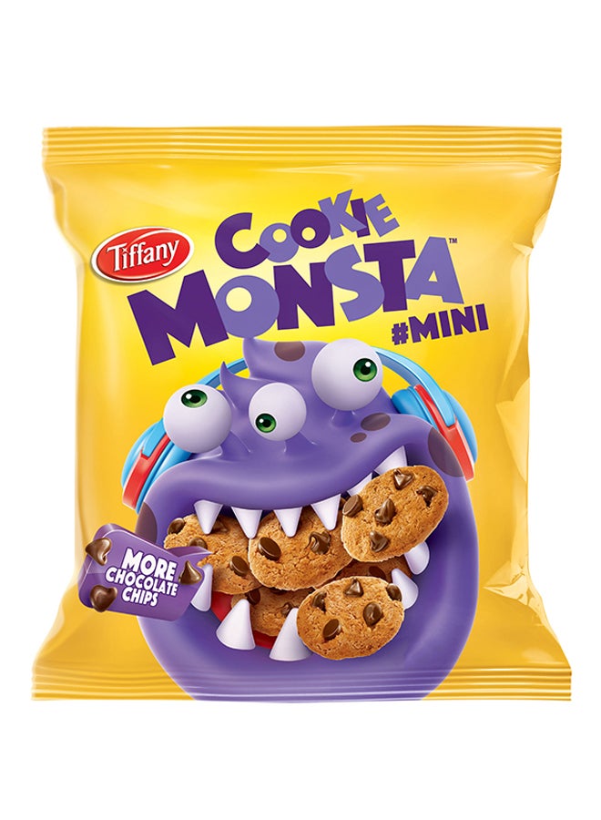 Tiffany Monsta Mini Chocolate Chip Cookies 32grams Pack of 8 - Image 2