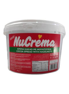 Nucream Cocoa And Hazelnut Spread 5000grams
