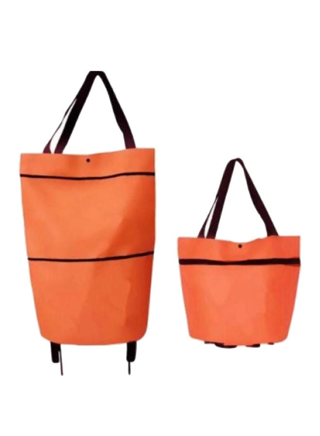 Portable Shopping Trolley Tote Bag Multicolour