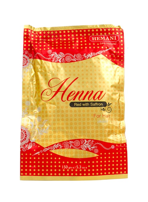 Henna Powder Red With Saffron 150grams