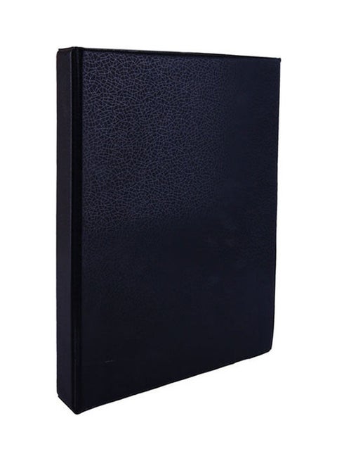 Studio Ring Binder A4 Size Printed Spine 2 Ring D-Shaped Black