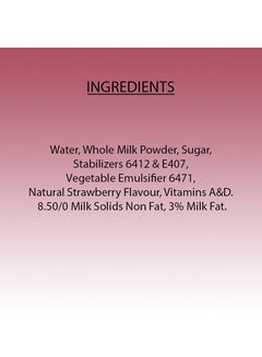 Lacnor Milk Strawberry 180ml Pack of 8  - Image 5