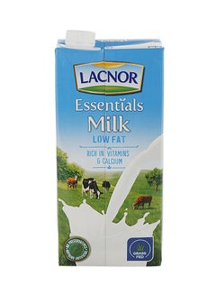 Lacnor Long Life Milk Low Fat Plain 1Liters Pack of 4  - Image 2
