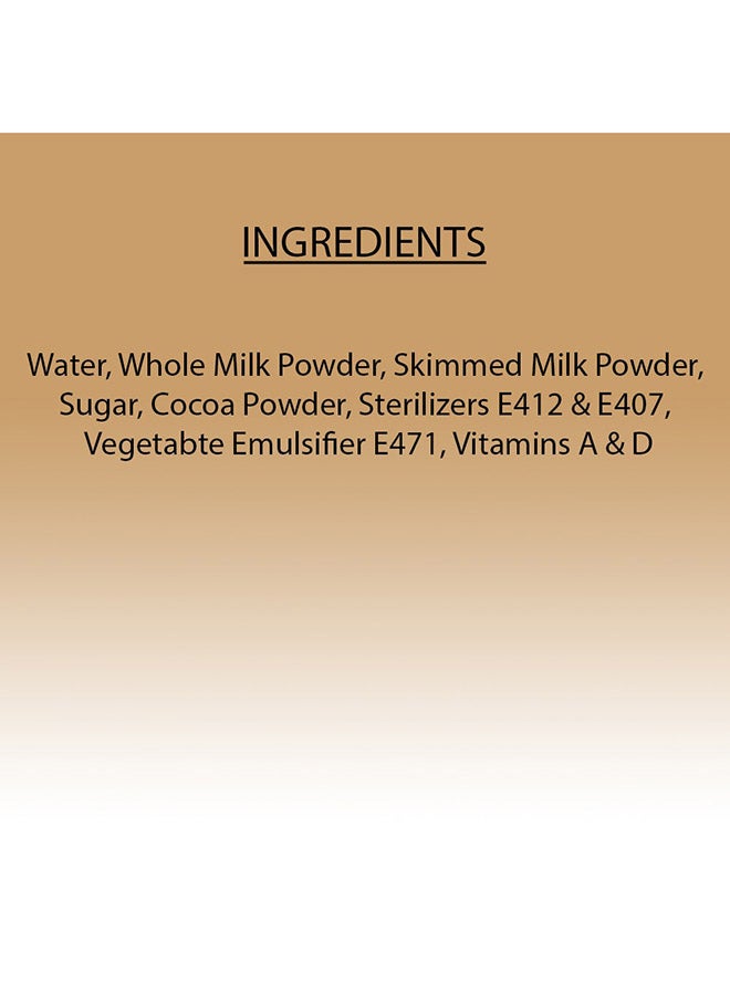 Lacnor - Long Life Milk Low Fat Chocolate 180ml Pack of 8 - Image 1