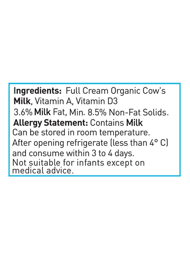 Koita Organic Whole Milk Plain 1Liters Pack of 12 - Image 4