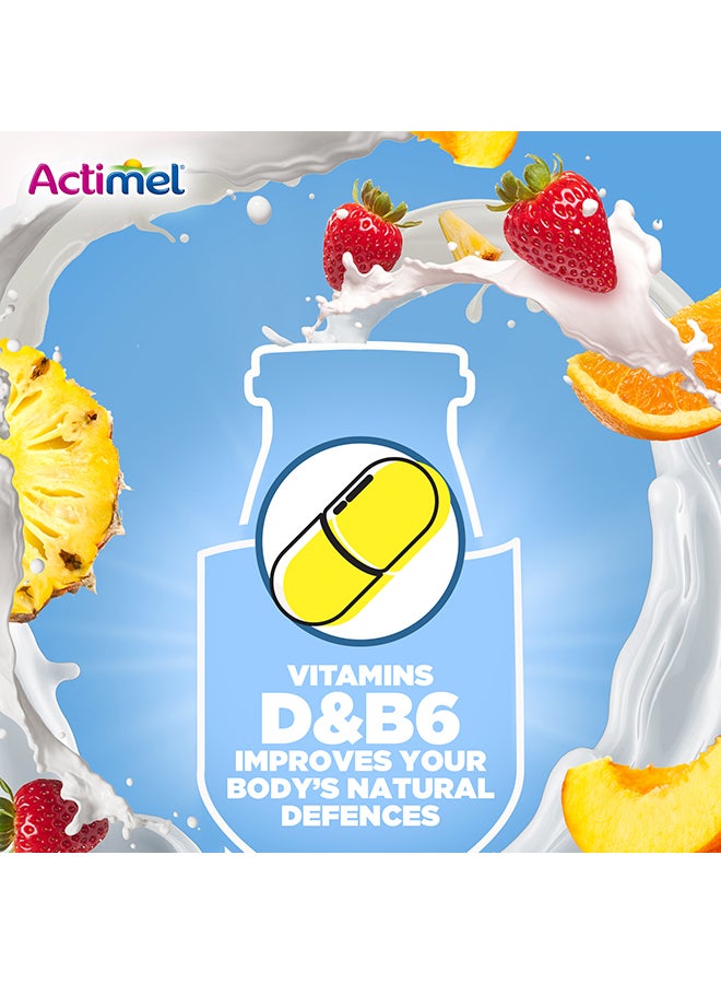 Multi, Fruit Flavoured Low Fat Dairy Drink 93ml Pack of 4