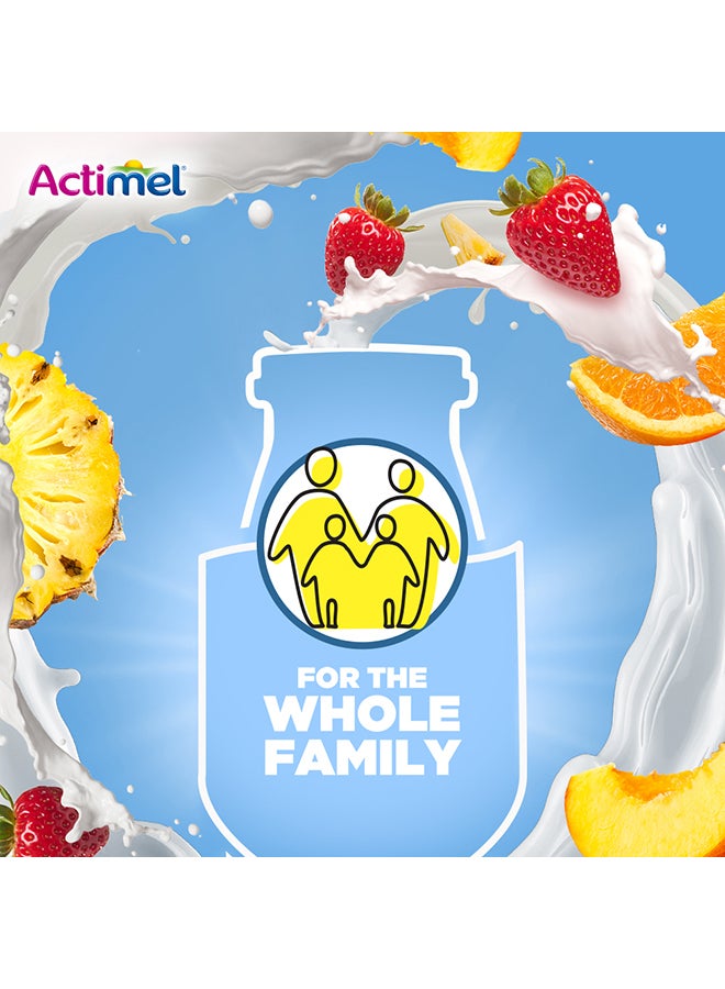 Multi, Fruit Flavoured Low Fat Dairy Drink 93ml Pack of 4