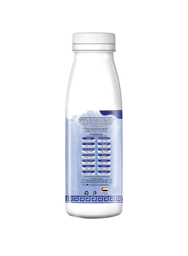 Marmum - Greek Yogurt Drink Blueberry 300ml - Image 1