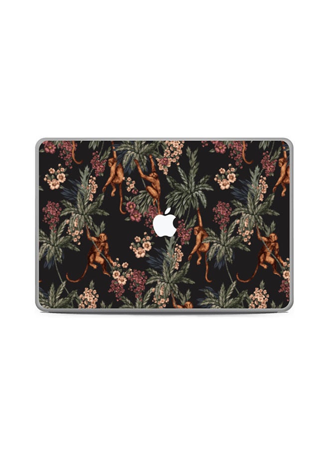 Jungle Monkeys Skin Cover For Macbook Pro 17 (2015) Multicolour 