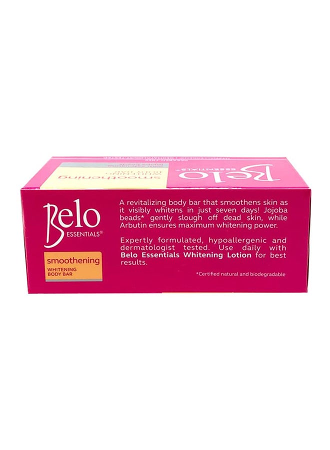 Belo Essentials Smoothening Whitening Body Bar Pink 135grams - Image 2