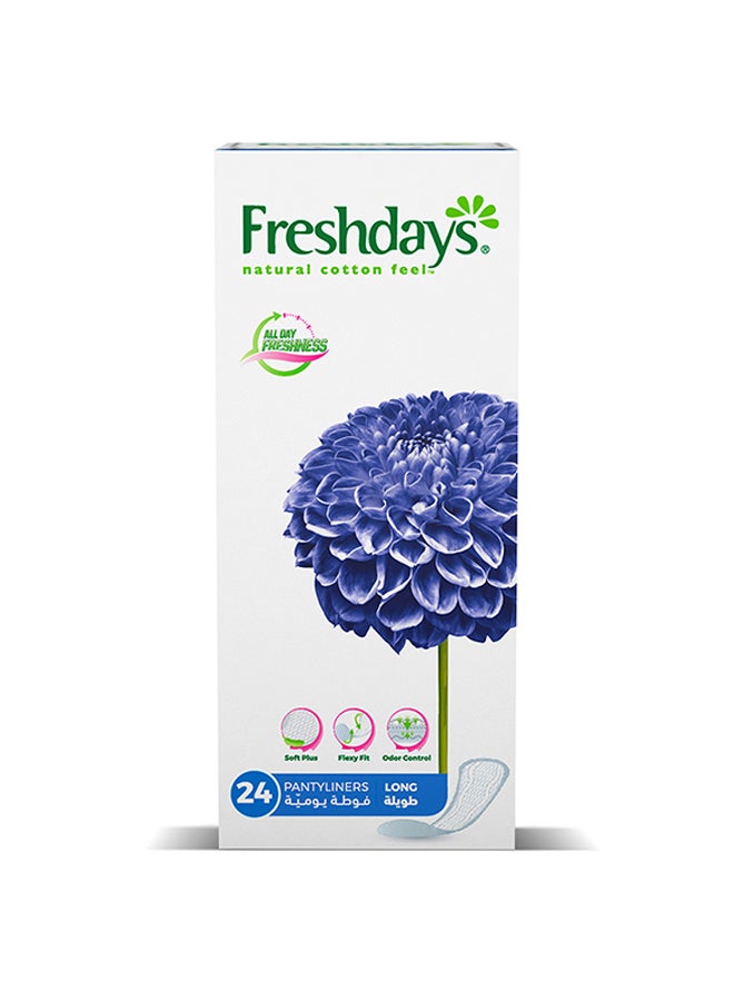 Freshdays Pantyliners Long 24 Pads  - Image 1