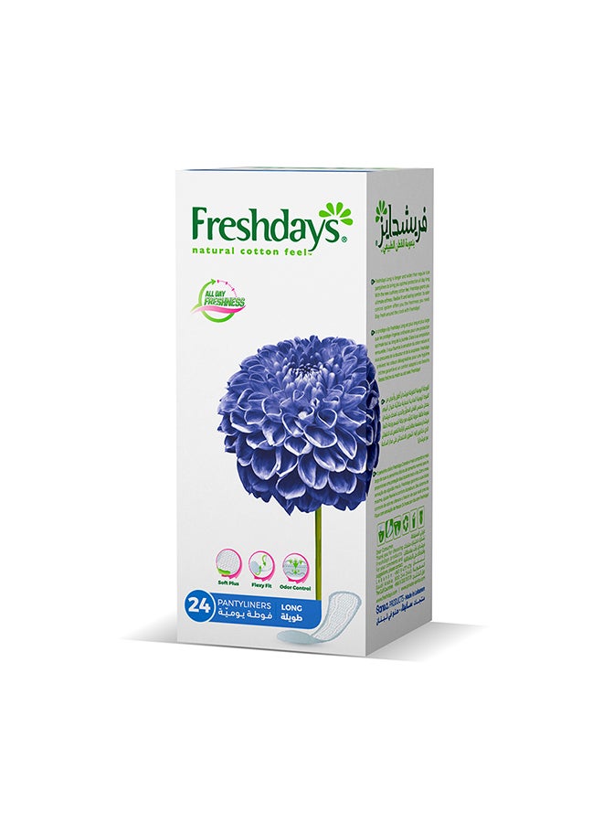 Freshdays Pantyliners Long 24 Pads  - Image 2