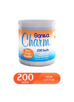 Sanita 100% Cotton Buds, 200 Buds  - Image 4