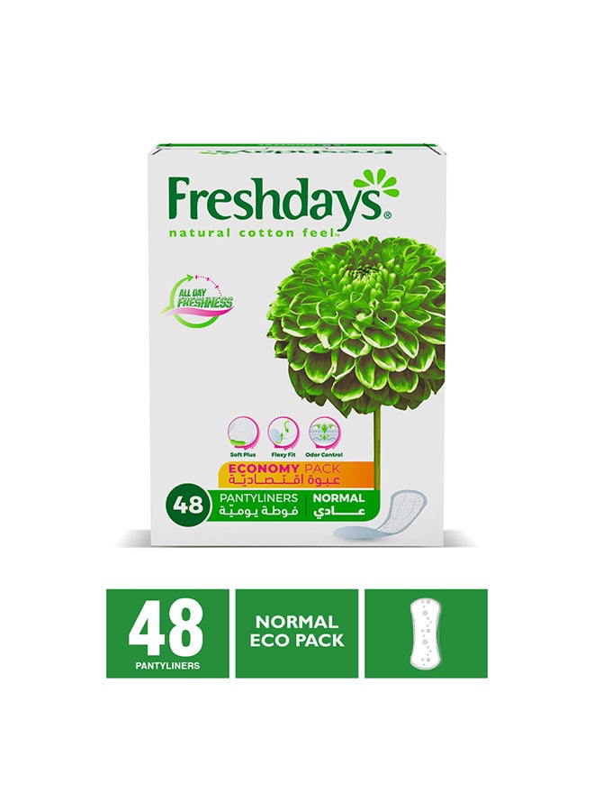 Freshdays - Pantyliners Normal 48 Pads - Image 1