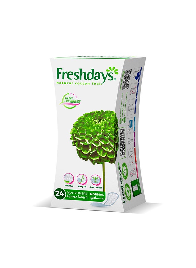 Freshdays Pantyliners Normal 24 Pads  - Image 2