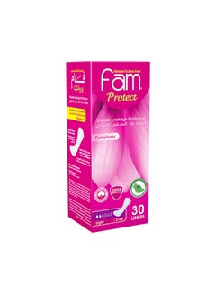 Fam Protect Incontinence Liners 30 Pads  - Image 1