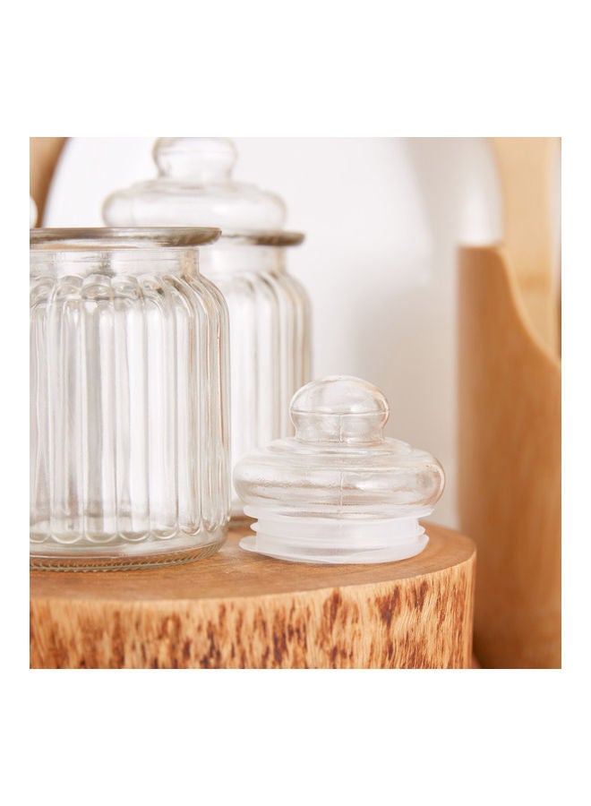 Home Box 3-Piece Canister Set Clear 300ml  - Image 3