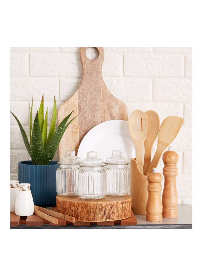 Home Box 3-Piece Canister Set Clear 300ml  - Image 4