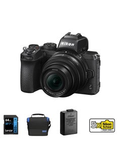 Nikon Nikon Z50 Mirrorless Camera With 16-50mm Bundle With Accessories Kit + EN-EL25 Battery + Case + 64GB Card +5 X Nikon School  - Image 1