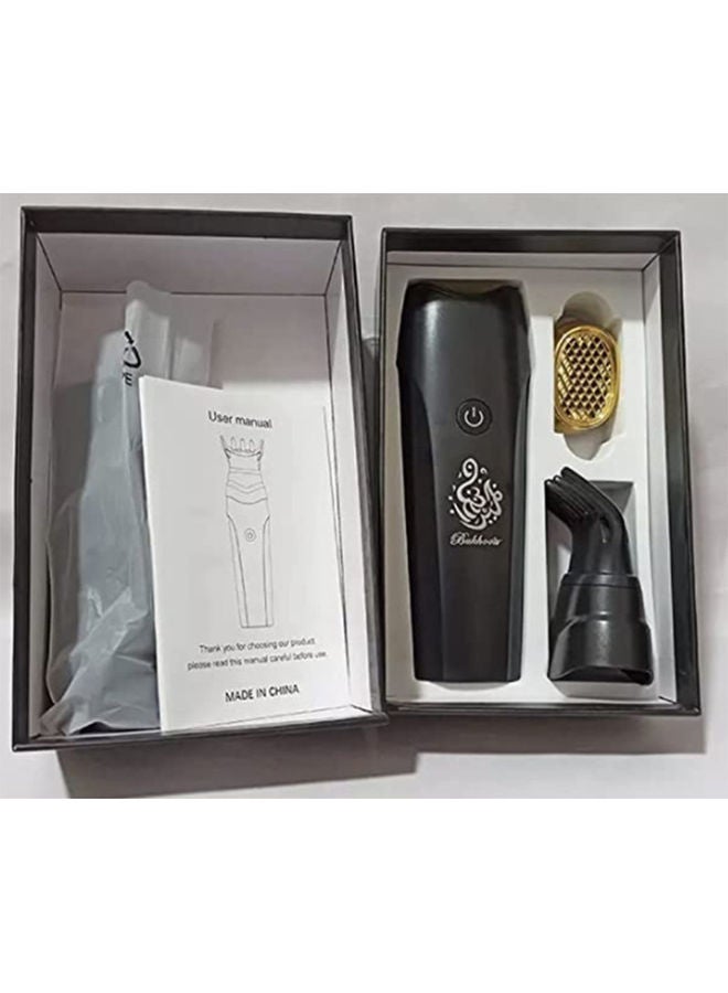 Smart Rechargeable Handheld Burner With Comb Black - https://f.nooncdn.com/p/v1641211956/N52342998A_7.jpg?width=original