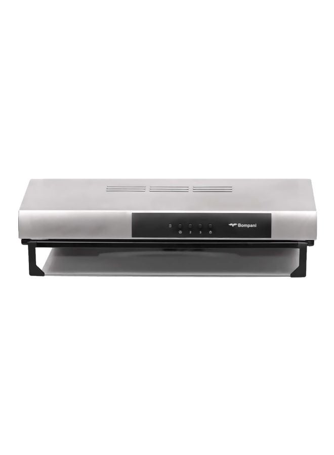 Bompani Wall Mounted Cooker Hood Size 90x60 Cm H11 90 ST Silver/Black  - Image 3