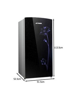 AFTRON Single Door Refrigerator AFR228 Black/Purple  - Image 2