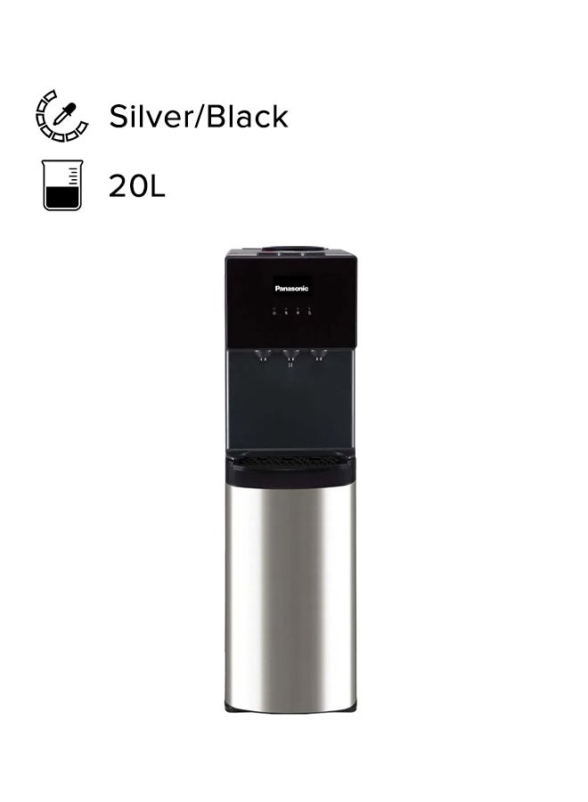 Panasonic Top Loading Water Dispenser 20L SDMWD3238TG Silver/Black - Image 1