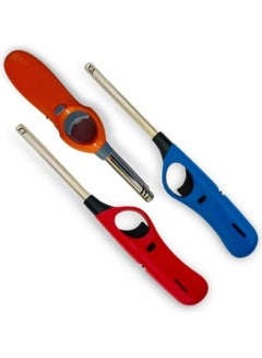 WINDCERA 3-Piece Blazer Refillable BBQ Lighter Multicolour 28cm  - Image 1