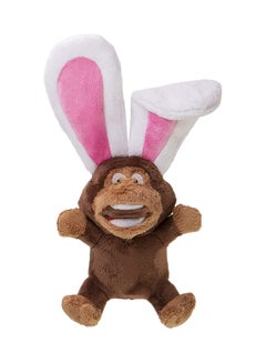 goDog Flips Monkey Rabbit With Chew Plush Toy Multicolour 45grams 