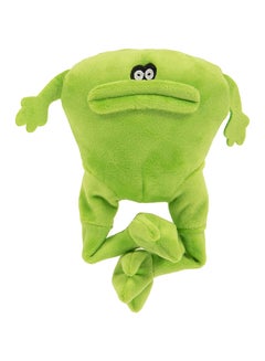 goDog Frog With Chew Guard Technology Animated Squeaker Toy Multicolour 45grams 