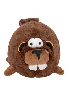 goDog Beaver With Chew Guard Technology Animated Squeaker Toy Multicolour 45grams 