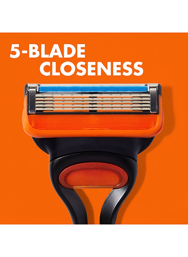 Gillette Fusion Handle With 5 Blades 69.52grams - Image 2