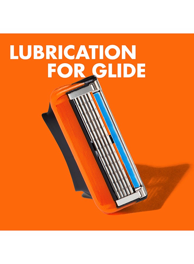 Gillette Fusion Handle With 5 Blades 69.52grams - Image 4
