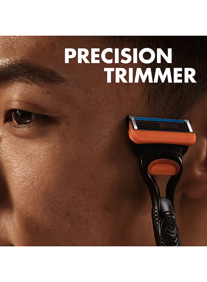 Gillette Fusion Handle With 5 Blades 69.52grams - Image 5
