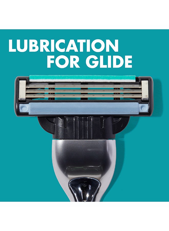 مجموعة شفرات حلاقة لإعادة التعبئة مكونة من 3 قطع 17.66جرام - Image 4