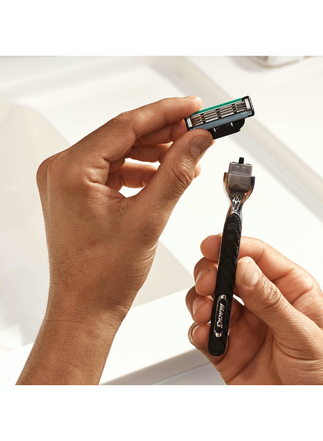 ماكينة حلاقة بمقبض مع 7 شفرات 66.68جرام - Image 3