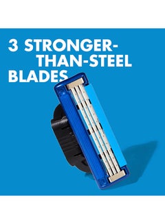 Gillette Mach3 Turbo 3D Ball Razor Handle With 6 Blades  - Image 2