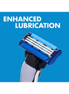 Gillette Mach3 Turbo 3D Ball Razor Handle With 6 Blades  - Image 5