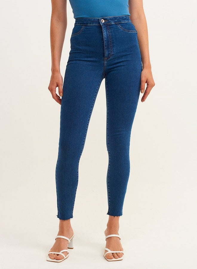 OXXO - Casual Skinny Jeggings Mid Denim - Image 1