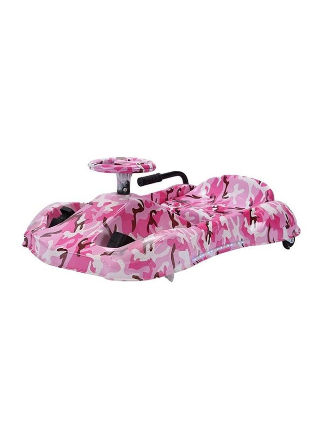 Cool Baby Crazy Cart Drift Electric Go Kart Ride On With Seat And LED Light for Kids multicolour 84x52x38cm - Image 2