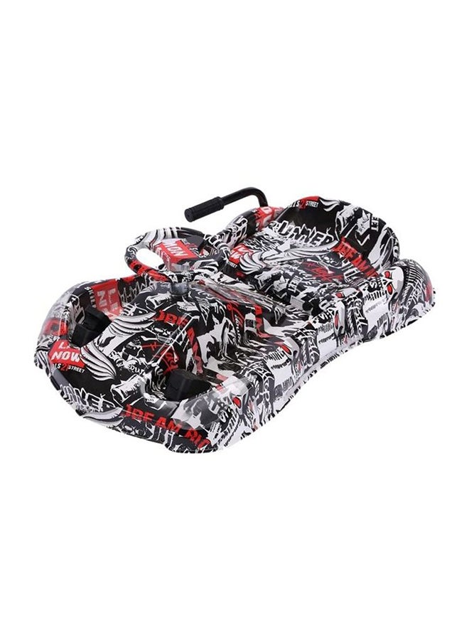 Cool Baby Crazy Cart Drift Electric Go Kart Ride On With Seat And LED Light for Kids multicolour 84x52x38cm - Image 1