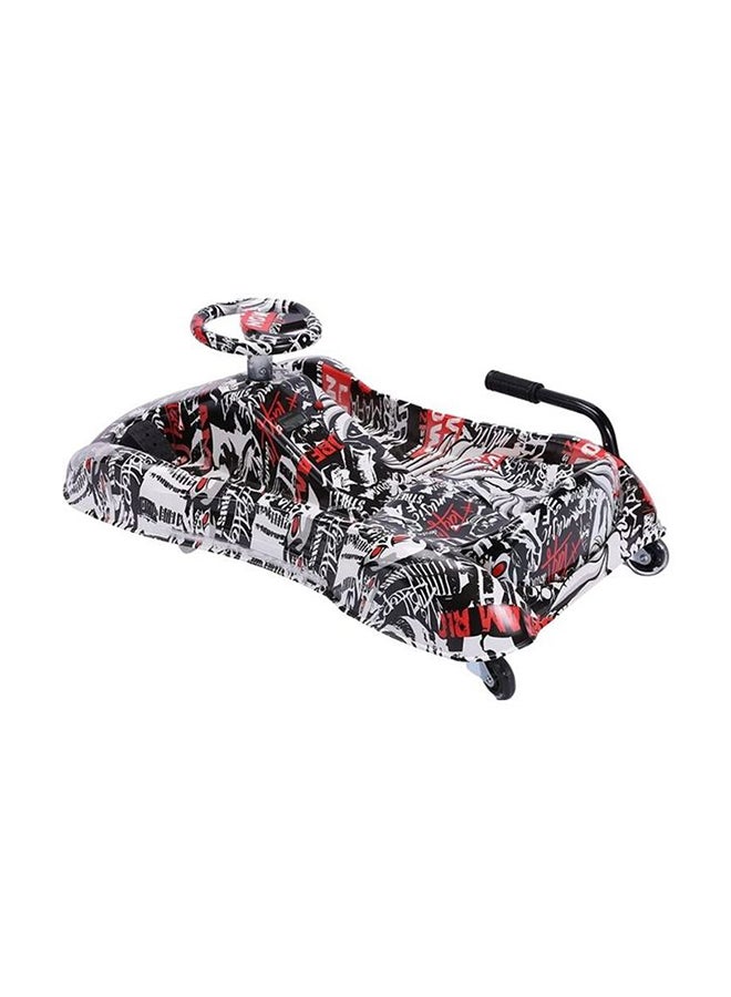 Cool Baby Crazy Cart Drift Electric Go Kart Ride On With Seat And LED Light for Kids multicolour 84x52x38cm - Image 4