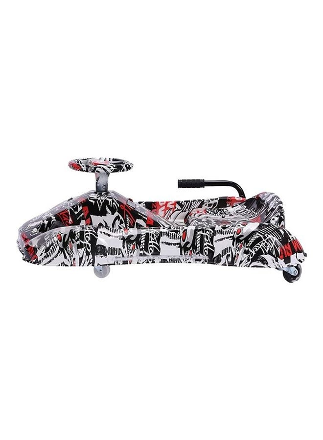 Cool Baby Crazy Cart Drift Electric Go Kart Ride On With Seat And LED Light for Kids multicolour 84x52x38cm - Image 3