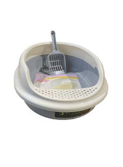 Nutra Pet Small Open Cat Toilet Multicolour 32x43x14.3cm 