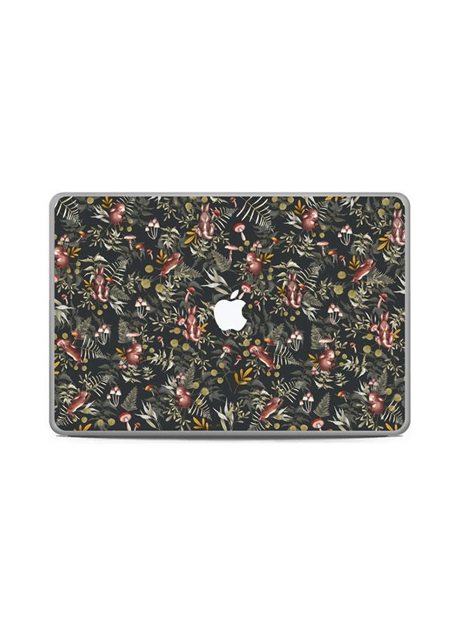 Generic Small Cute Rabbits Skin Cover For Macbook Pro 13 2015 Multicolour 