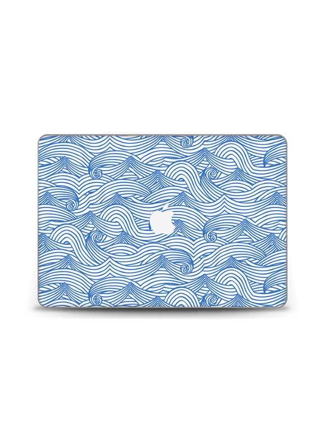 Generic Hefty Wave Skin Cover For Macbook Pro Retina 15 (2015) Multicolour 