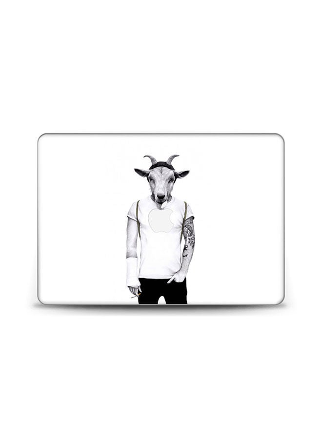Hipster Goat Skin Cover For Macbook Pro Retina 15 (2015) Multicolour